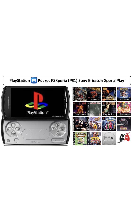 Xperia play ps1 games online