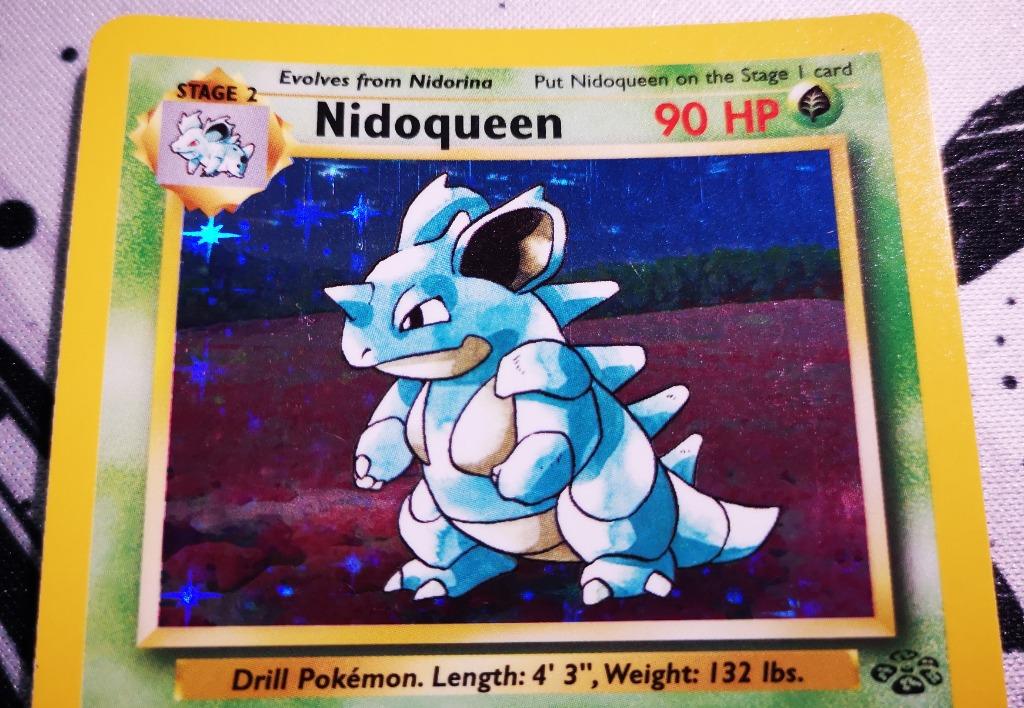 Pokemon TCG Card: Nidoqueen 7/64 (Tnt x 1.1 for NM) Holo, English, Jungle  Unlimited Singles