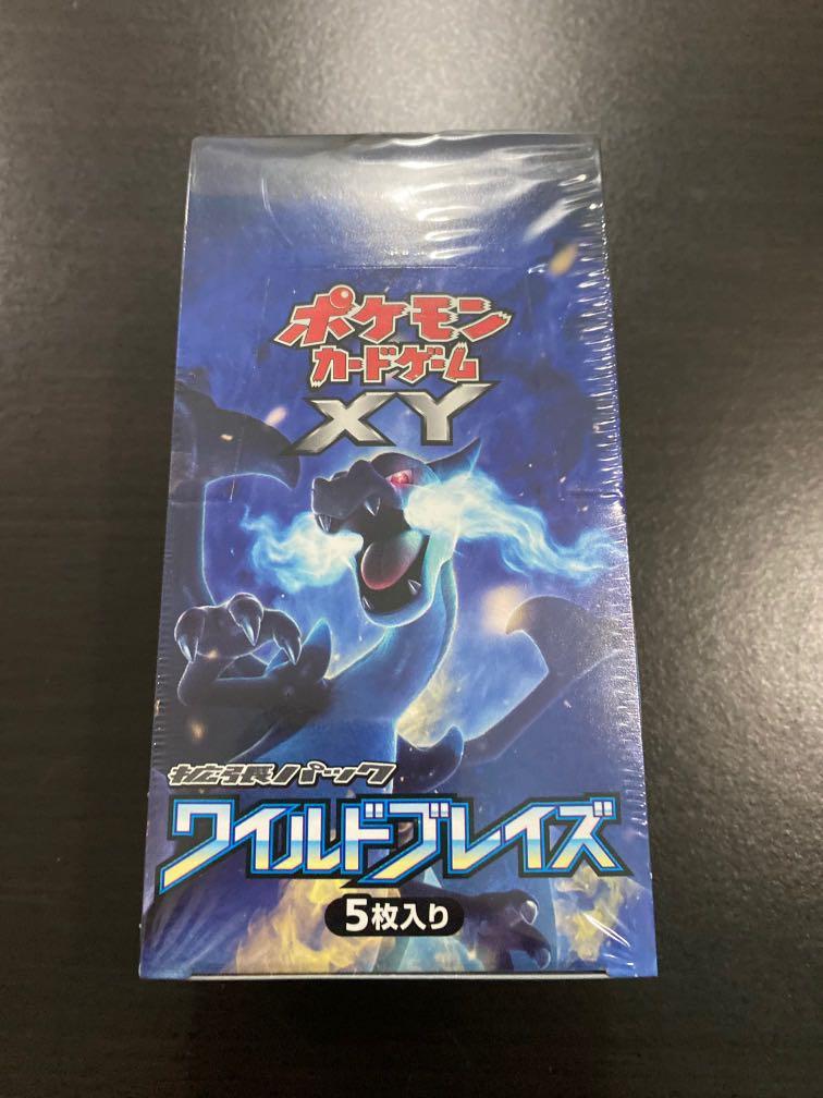 Pokemon Xy Wild Blaze Japanese Booster Box Sealed Xy2 Toys Games Board Games Cards On Carousell
