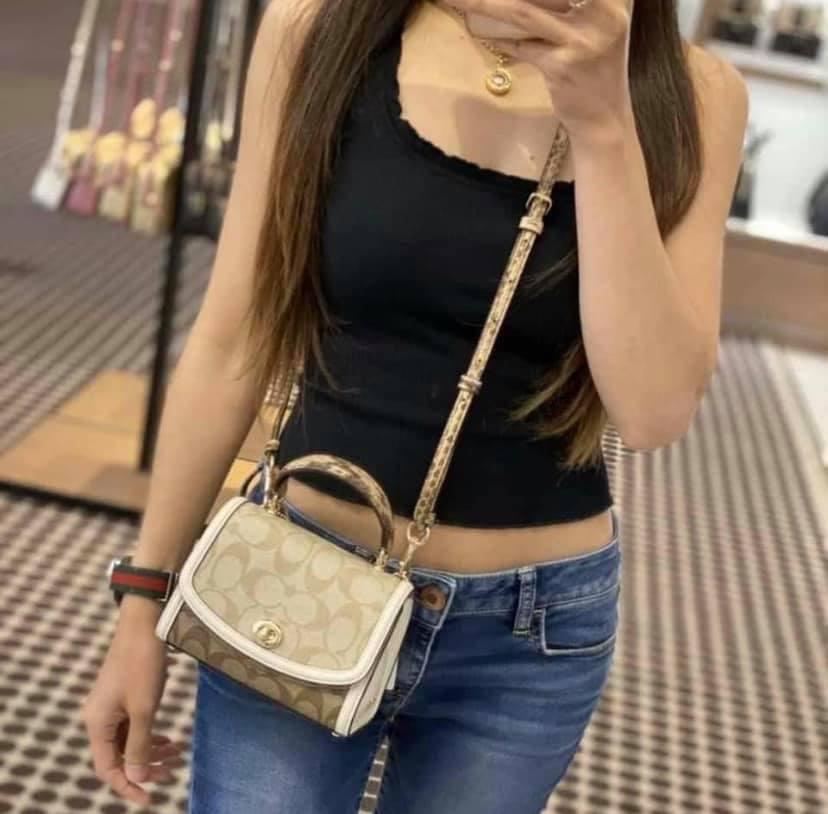 Coach micro tilly top sales