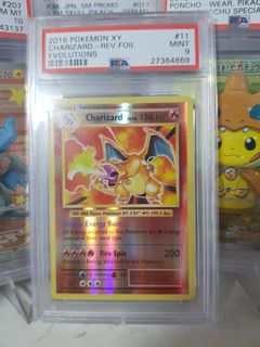 Psa 9 Xy Evo Charizard Rh Toys Games Board Games Cards On Carousell