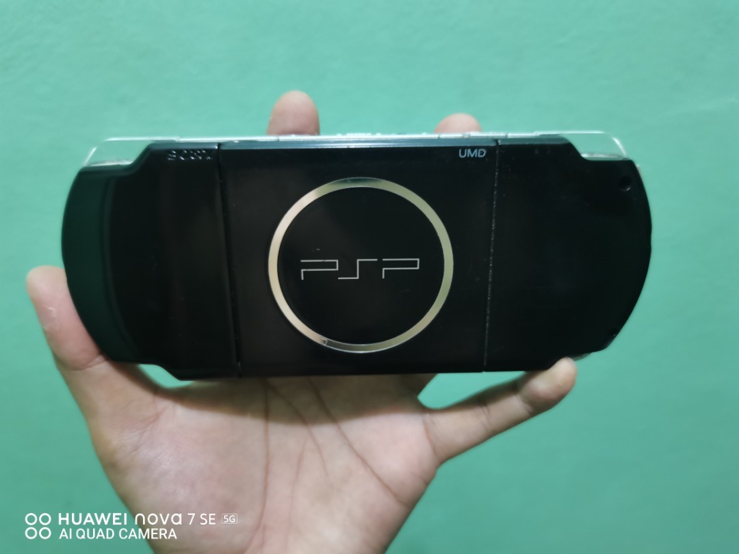 Psp Slim Black Complete 3000 Series Latest 6 61 Cfw Permanent Video Gaming Video Game Consoles Others On Carousell