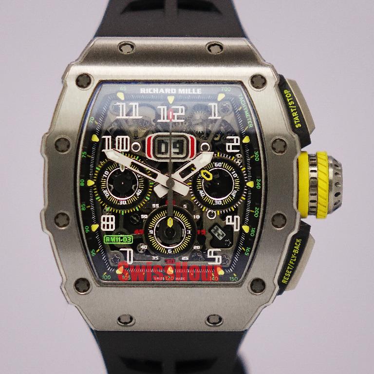 Richard Mille RM11 03 Titanium Felipe Massa Flyback Year 2017