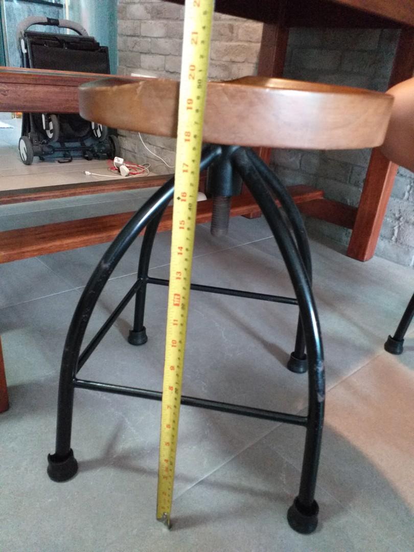 Rustic Bar Stools / Made in Java, Indonesia, Furniture & Home Living