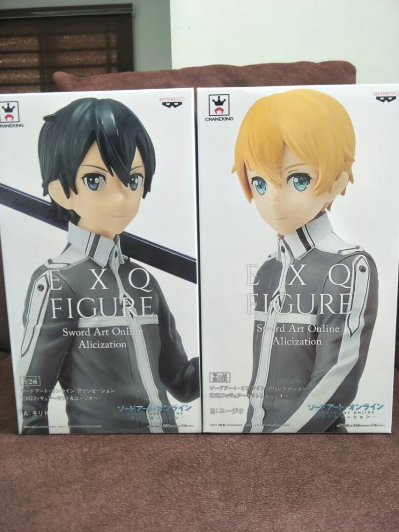 Sao Kirito X Eugeo Set Hobbies Toys Toys Games On Carousell sao kirito x eugeo set