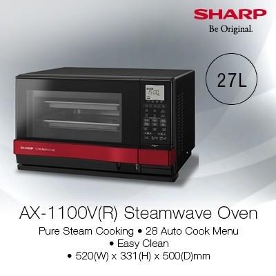 Sharp Steamwave SHARP Steamwave Microwave Oven AX-1100, TV & Home Appliances, Kitchen ...