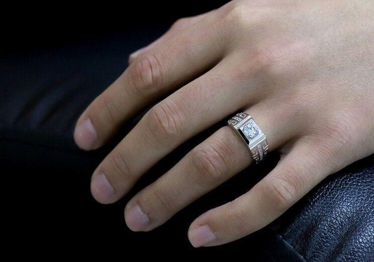 Silver 92.5 Italy silver ring for men black gemstone adjustable (Category: Jewelry) located in Manila. Submitted by ibentamona (Listing ID 1052351917, Image 3). Description: Silver 92.5 Italy silver ring for men black gemstone #Louxo 599 each.
