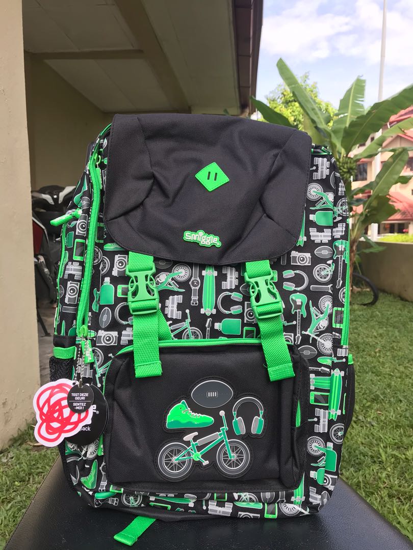 Smiggle Foldover Backpack, Hobbies 
