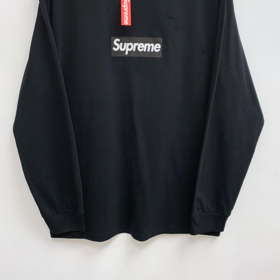 Supreme 20FW Box Logo L/S Tee白色黑色深藍S-XL, 男裝, 外套及戶外