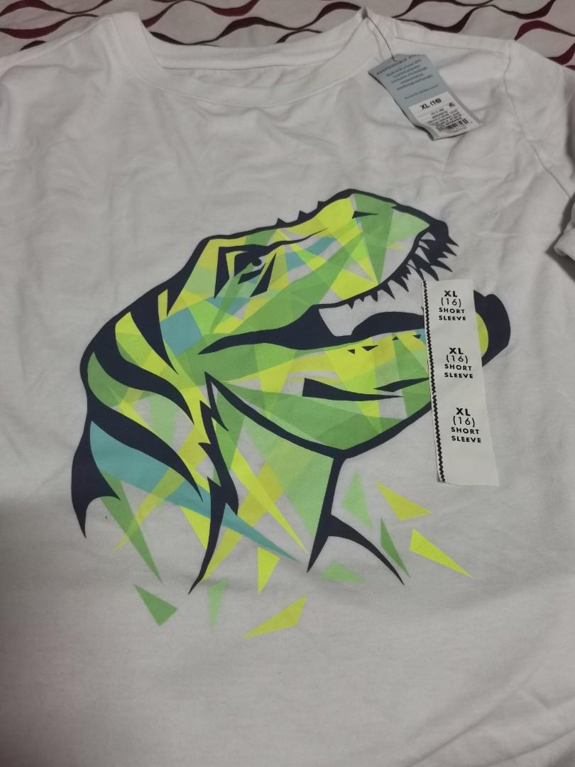 TARGET CAT JACK WHITE KIDS SHIRT Dinosaur design Babies