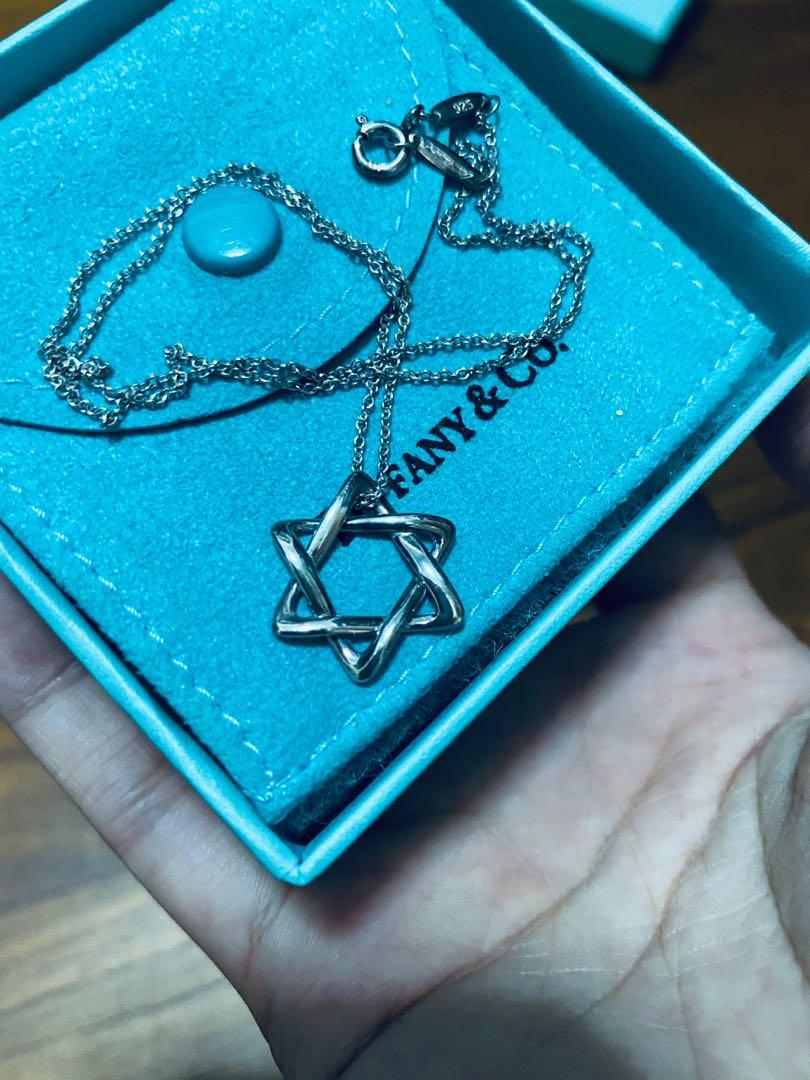 Near MINT TIFFANY & Co. Star of David Sterling Silver Necklace Pendant with  Box - UAE Financial Markets AssociationUAE Financial Markets Association