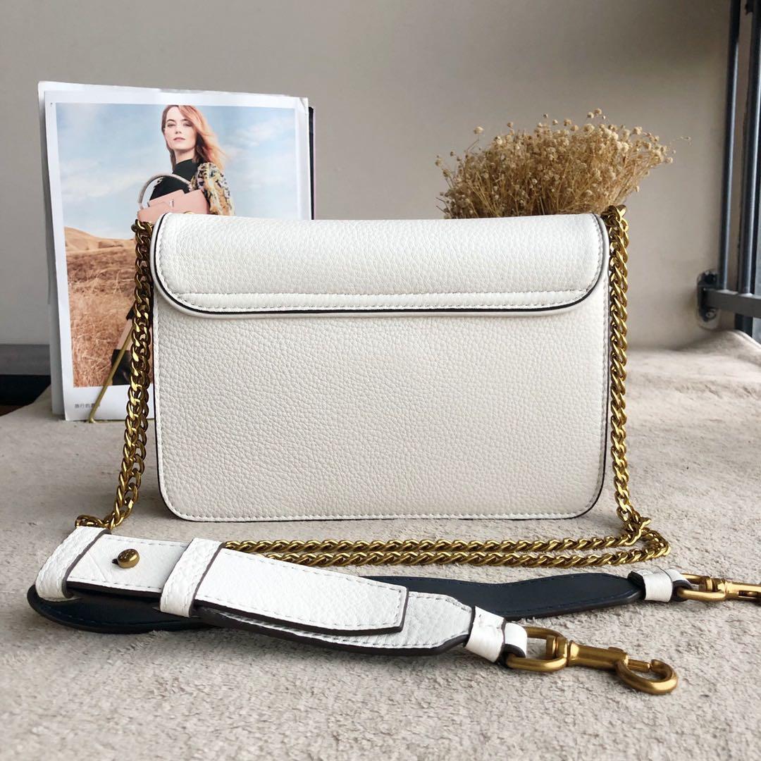 Tory Burch Chelsea Chain Shoulder Crossbody bag white Women s Fashion Bags Wallets Shoulder Bags on Carousell