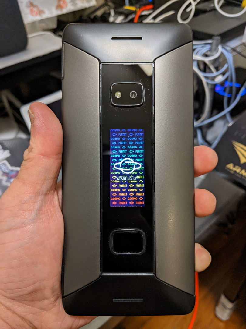 Trade Sell Rare Cosmo Communicator By Planet Computers For Your Samsung Galaxy Fold Flip Or Note20 Ultra Mobile Phones Gadgets Other Gadgets On Carousell