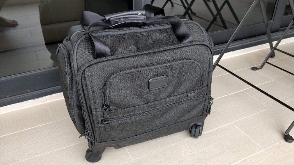 Tumi alpha 2 4 wheeled compact duffel store