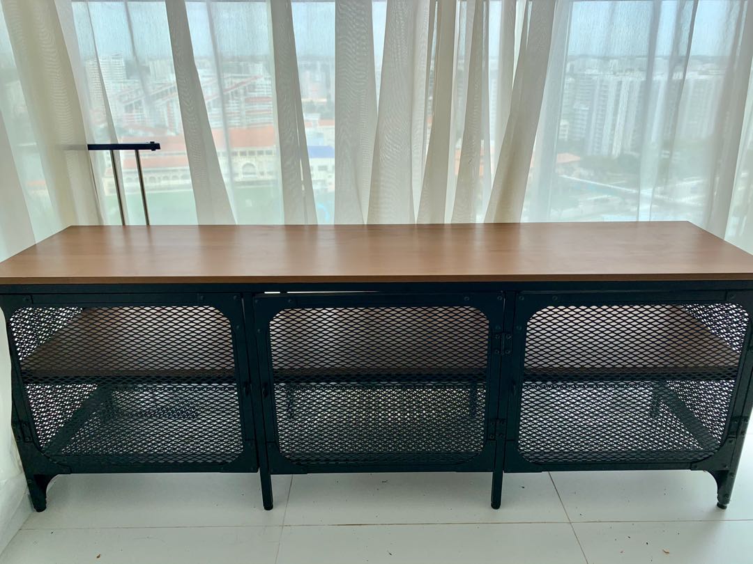 Tv bench, storage Fjallbo ikea, Furniture & Home Living, Furniture
