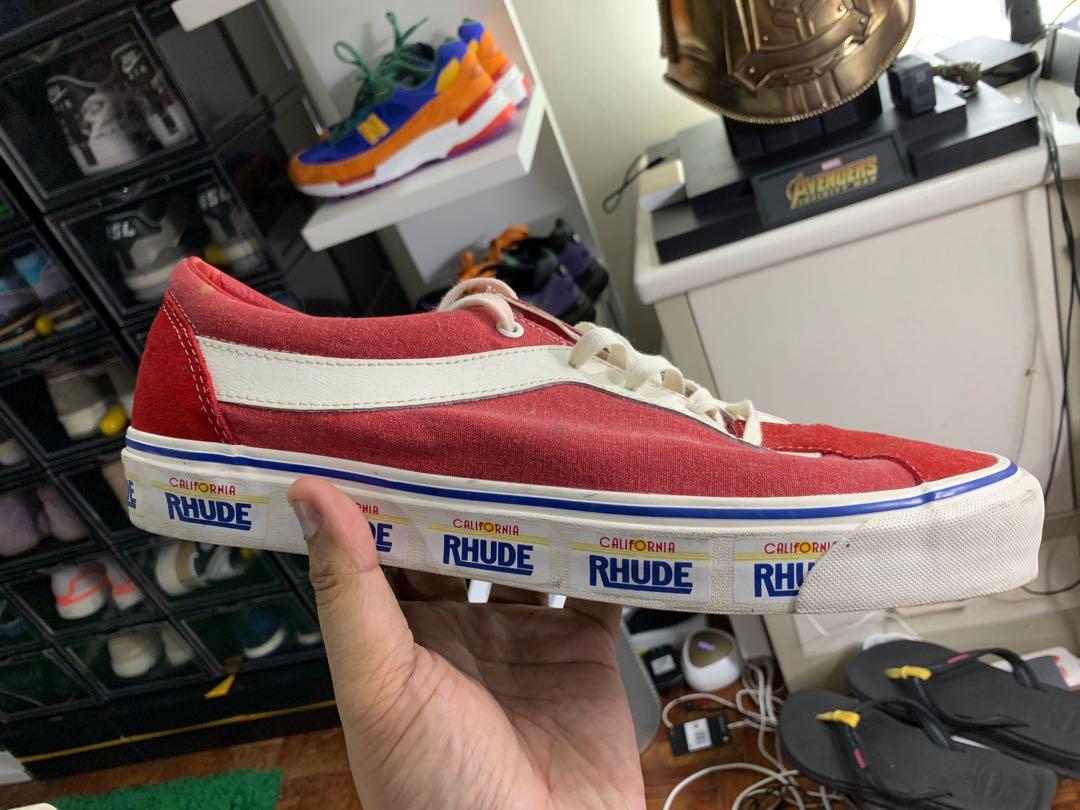 Vans Rhude (Red) (Category: Sneakers) located in San Juan City. Submitted by carloople (Listing ID 1052500597, Image 3). Description: Size 13 used less than 5x no more box.