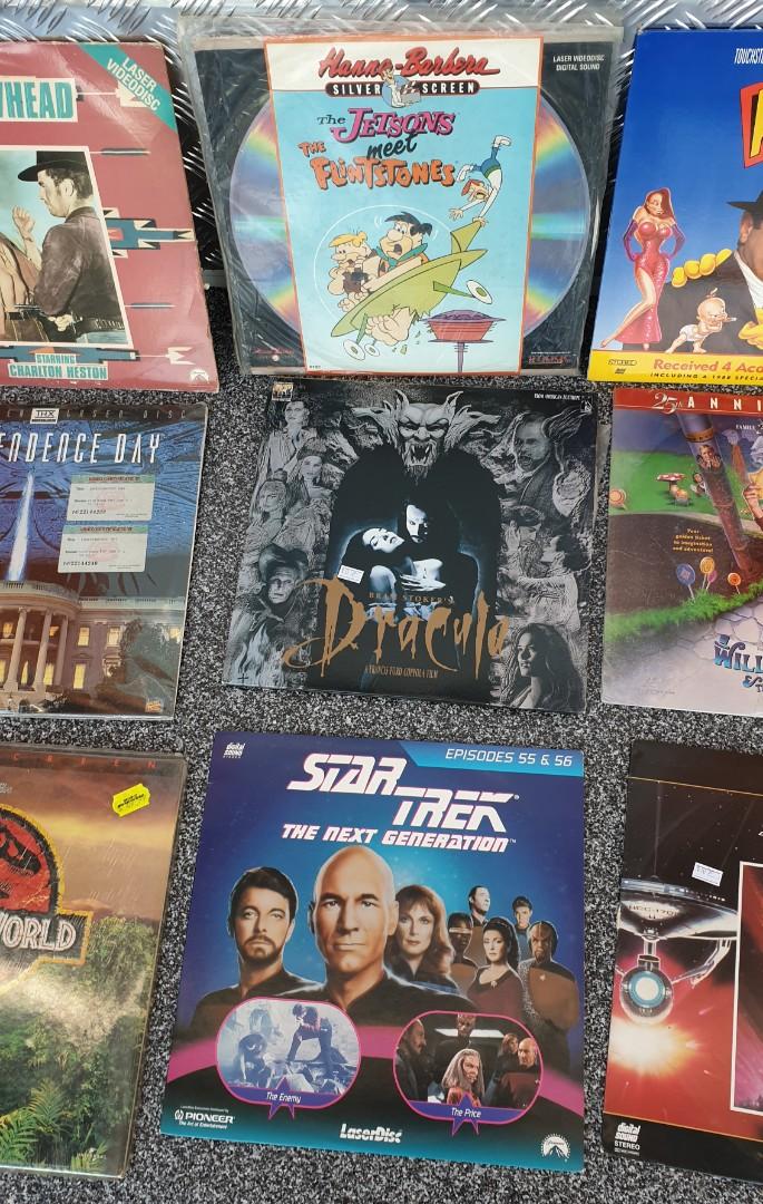 vintage laserdisc LD movie lot 2, Hobbies & Toys, Music & Media, CDs ...
