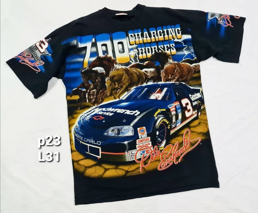 Vintage Nascar all over print, Men's 