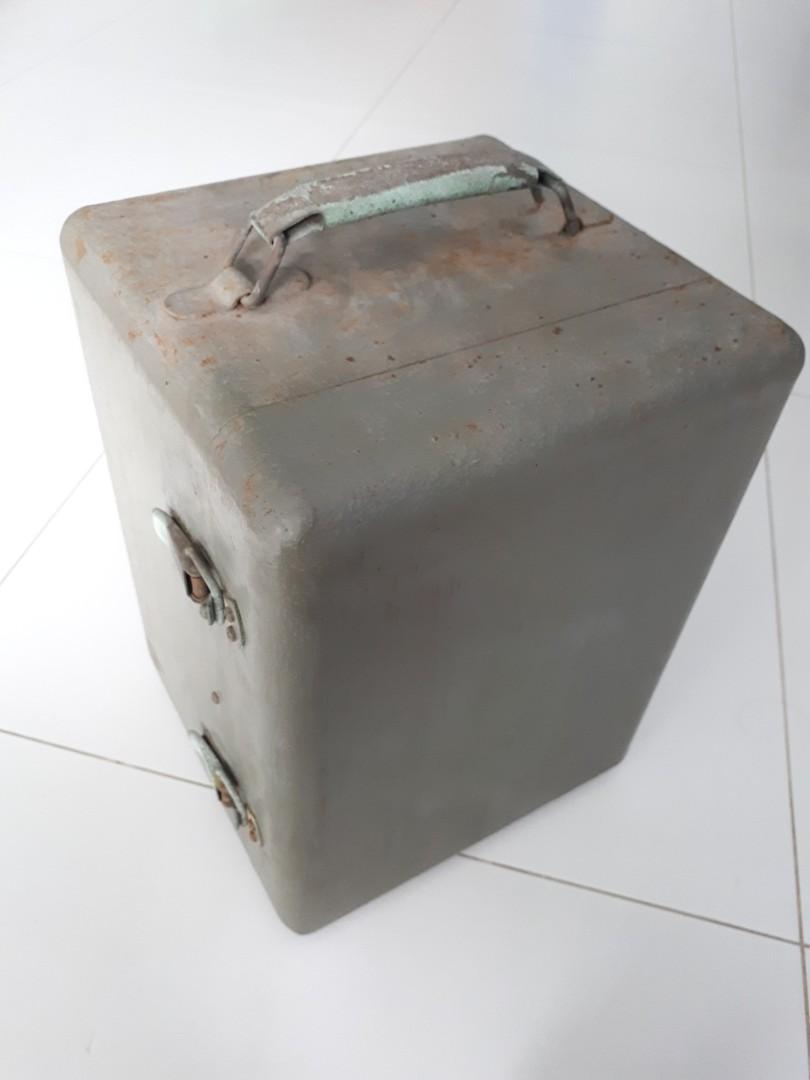 Boussole De Poche Vintage Tamaya Ushikata – Métal – Avec étui – Japon