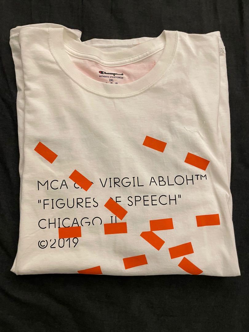 Virgil Abloh MCA Figures of Speech Lines Tee