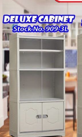 zooey deluxe cabinet 3l furniture home living furniture shelves cabinets racks on carousell
