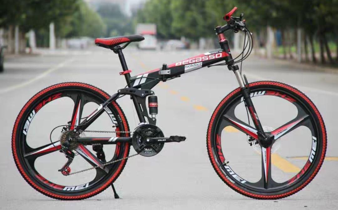 Складной велосипед купить 26. Горный велосипед Begasso 26". Велосипед 24 Raveric 21-скорость (литье черно-красный). Велосипед складной горный Batler 26". Велосипед БМВ 24 дюйма.