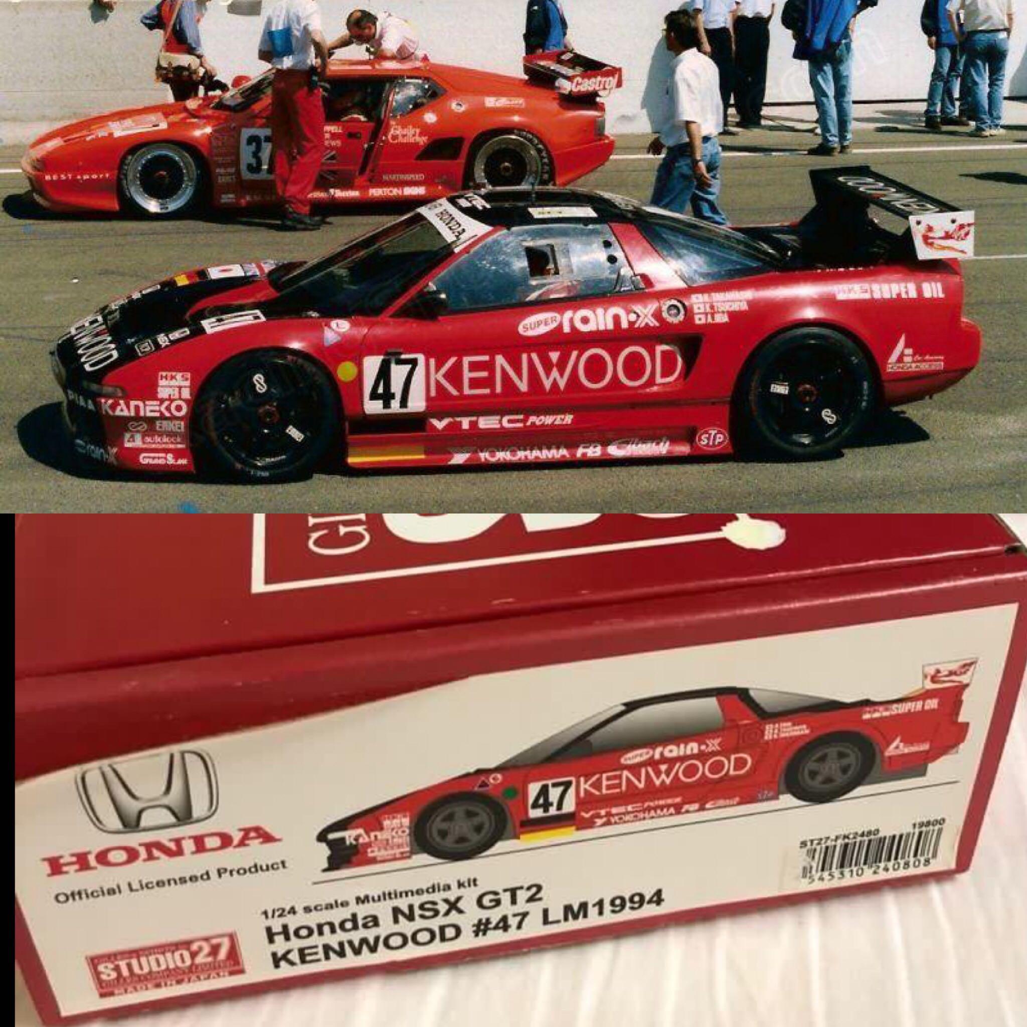 高評価即納Honda NSX GT2 KENWOOD #47 LM1994 GT