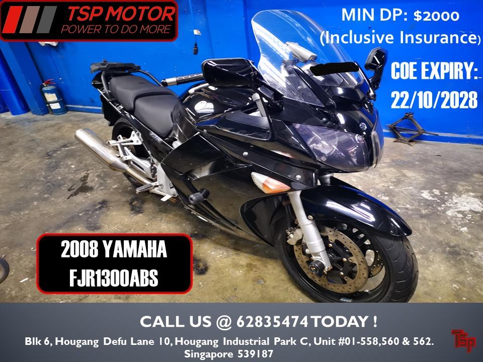 2008 yamaha top fjr1300 for sale