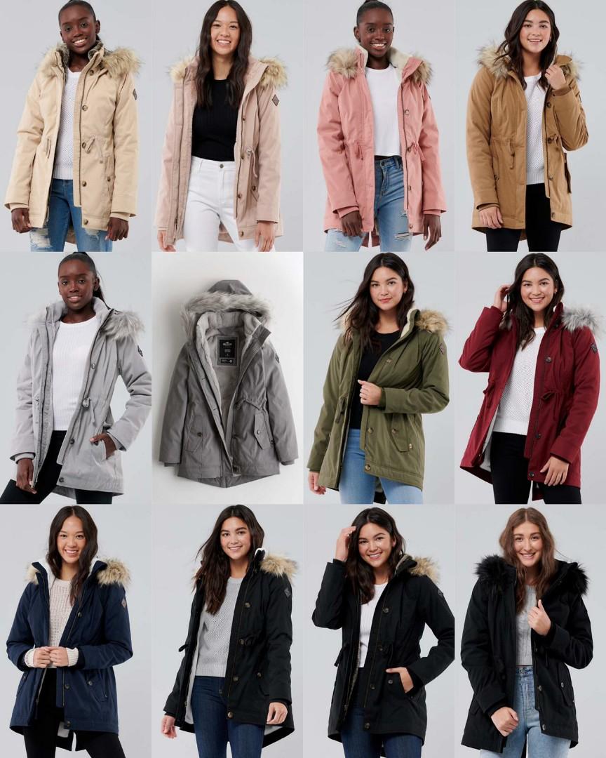 Hollister cozy deals lined parka