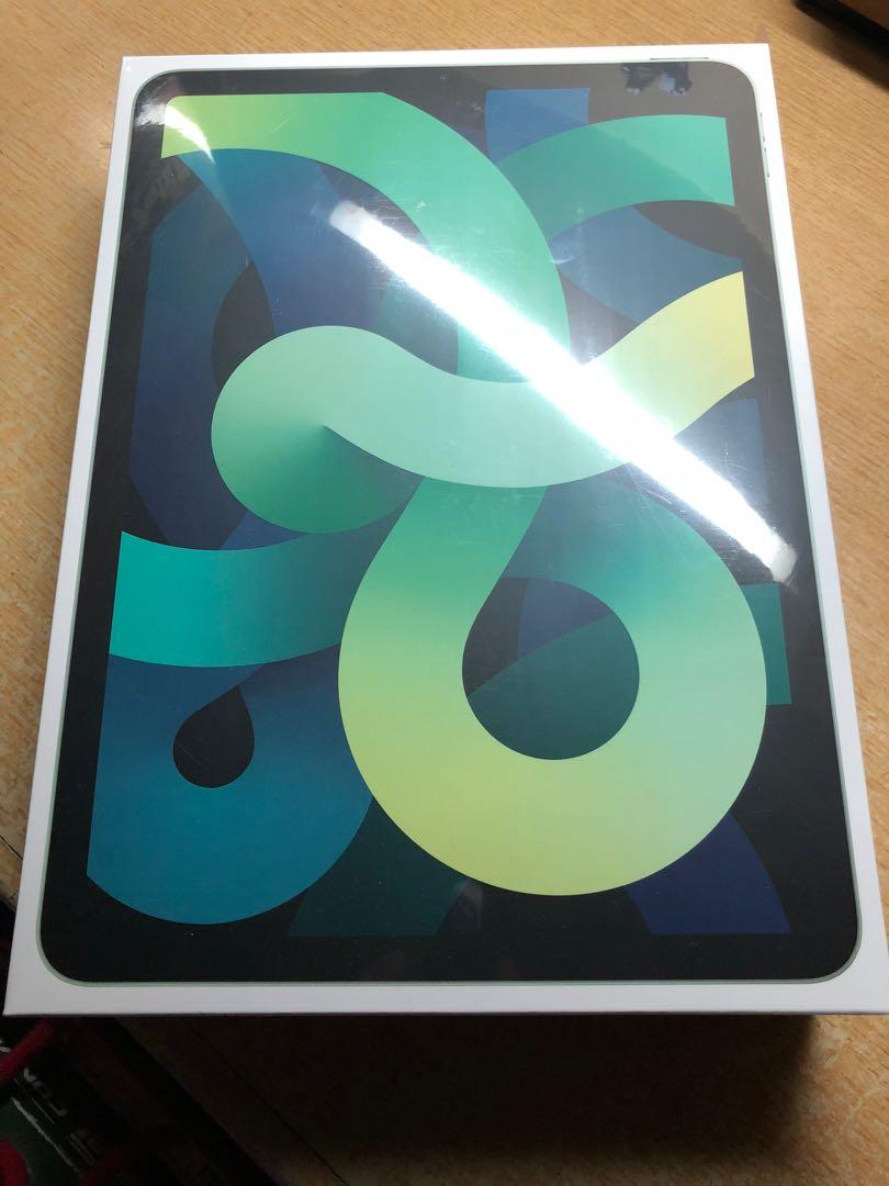 全新iPad Air 4 (2020) 64gb WiFi + Cellular 版（綠色）, 手提電話 