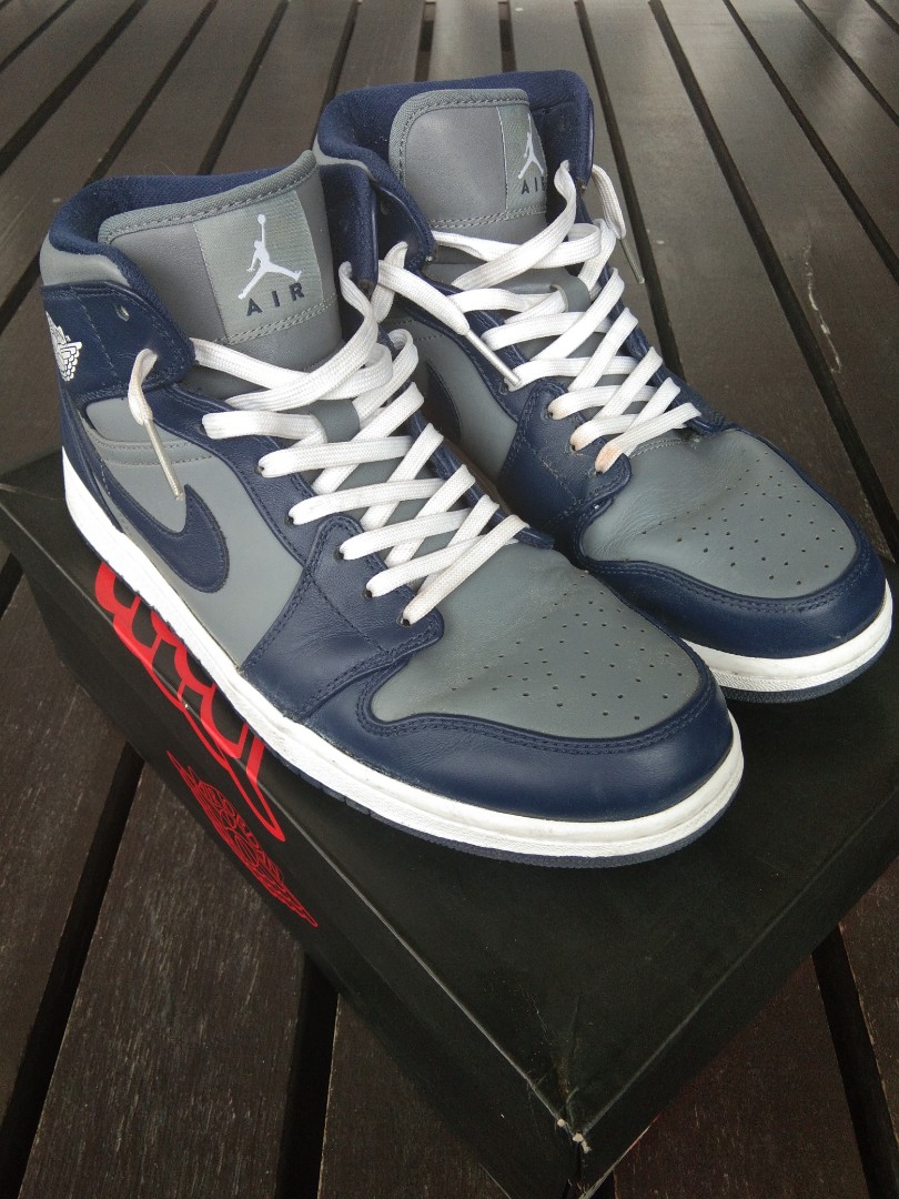 Air jordan 1 mid georgetown hotsell