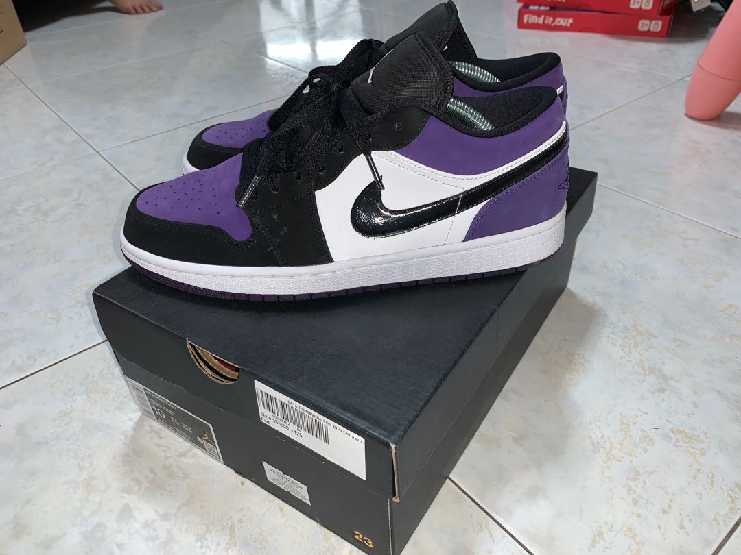 jordan low purple