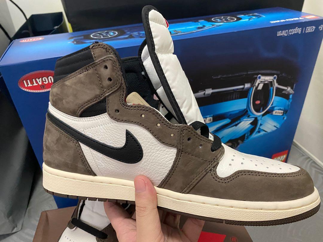 Air Jordan 1 x Ttavis Scott Men s Fashion Footwear Sneakers on