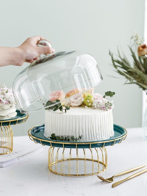 Aqua sales cake stand