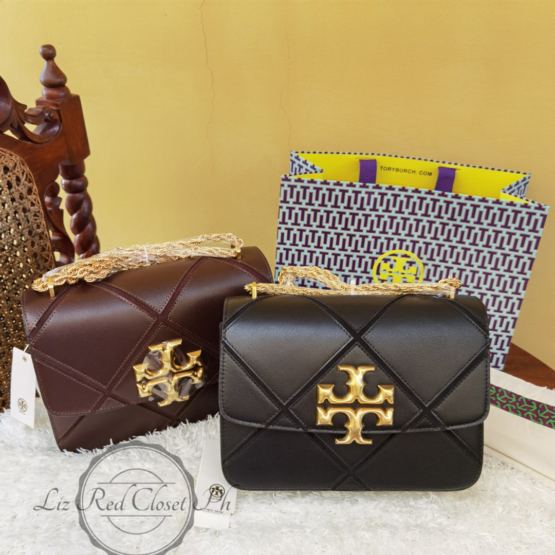 ON HAND: Tory Burch Eleanor Quilted Convertible Shoulder Bag, Women's  Fashion, Bags & Wallets, Cross-body Bags on Carousell
