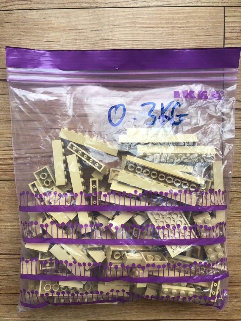 Assorted Tan Lego Bricks Bulk 0 3kg Hobbies Toys Toys Games On Carousell