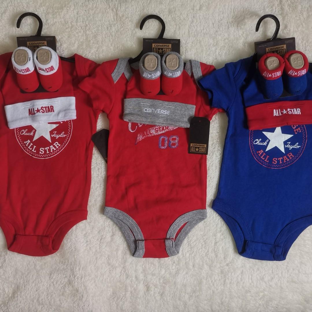 converse baby onesie