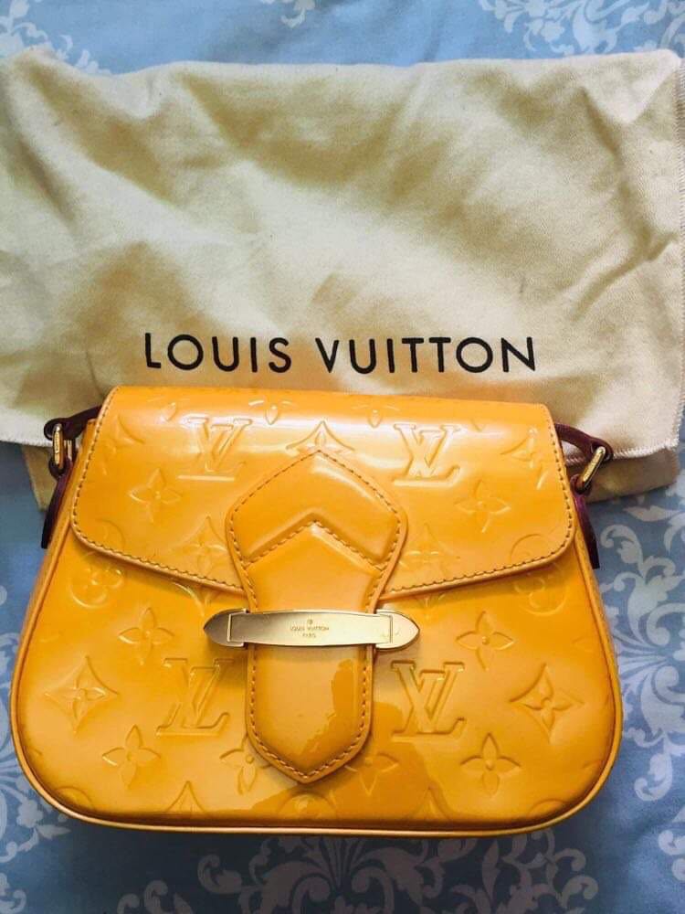 Authentic LV Bellflower - Pm Yellow Vernis Cross Body Bag, Luxury, Bags &  Wallets on Carousell