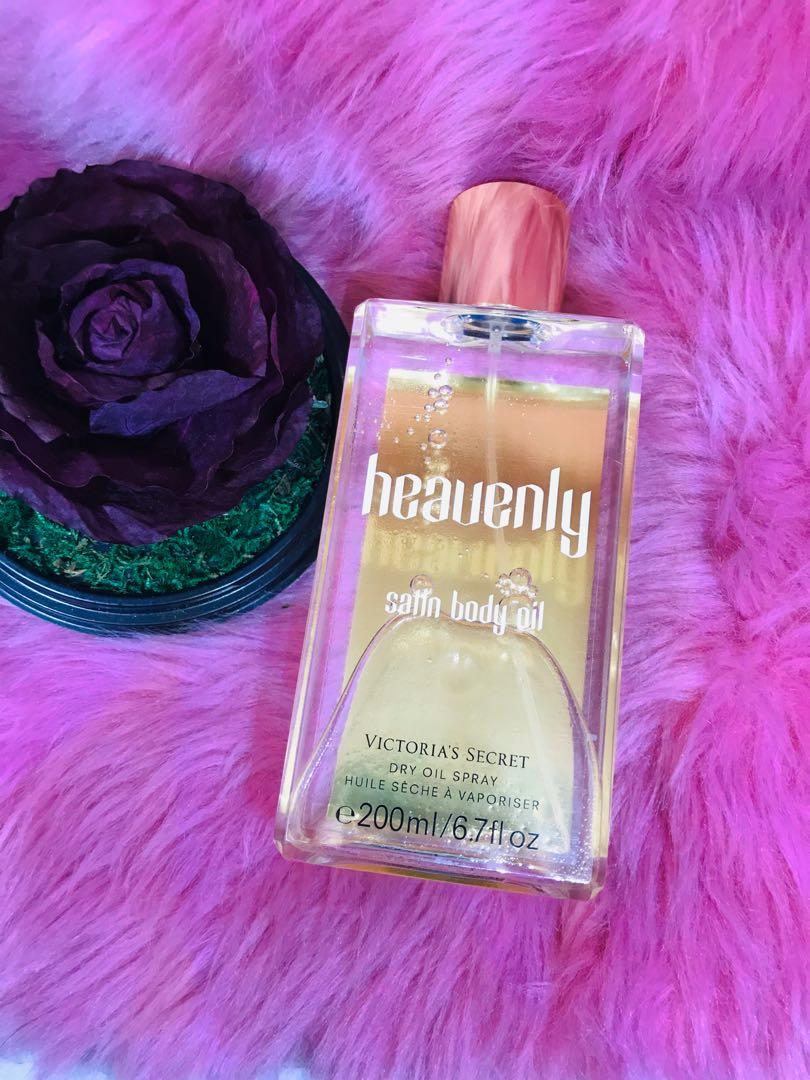Heavenly satin body discount oil