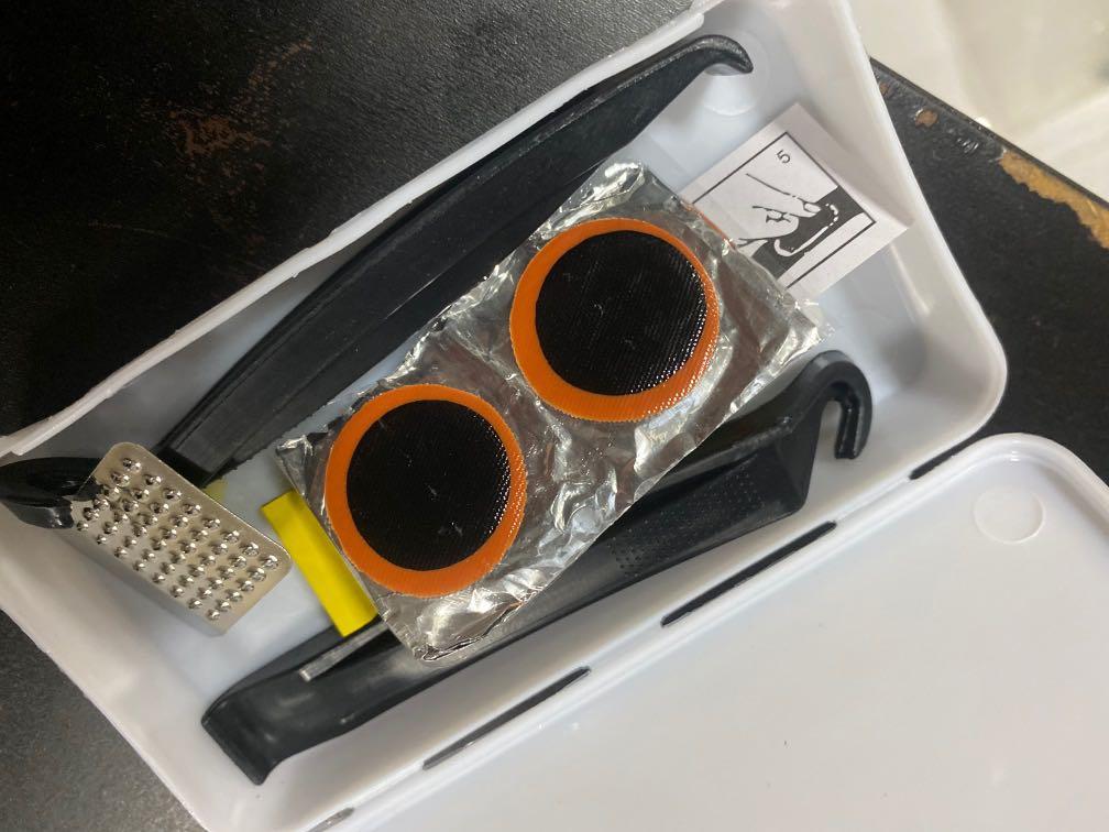 Bicycle Puncture Repair Kit (foldie foldable bike mtb polygon trek