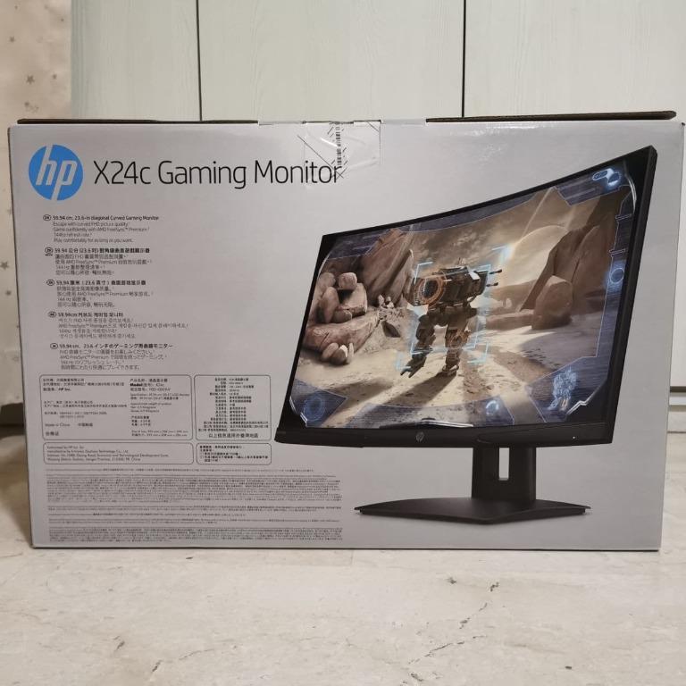 Bnib Hp X24c Curved Gaming Monitor Electronics Computer Parts Accessories On Carousell