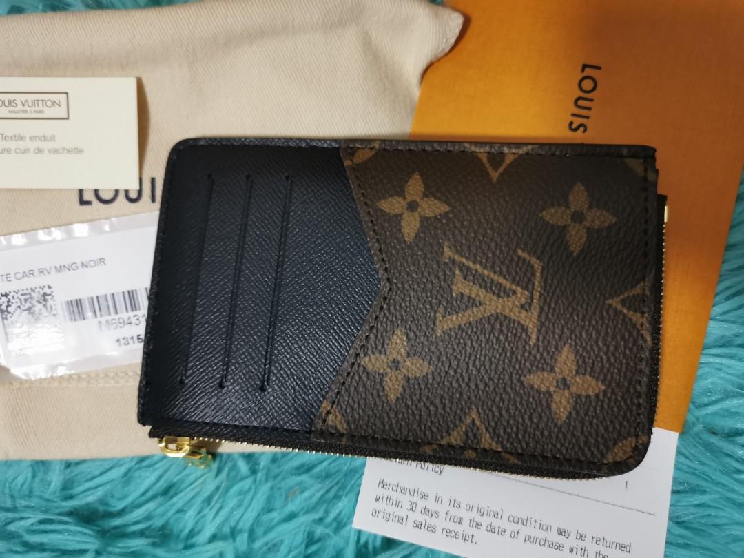 Louis Vuitton Recto Verso Empriente Leather Noir Wallet/Keychain Card  Holder