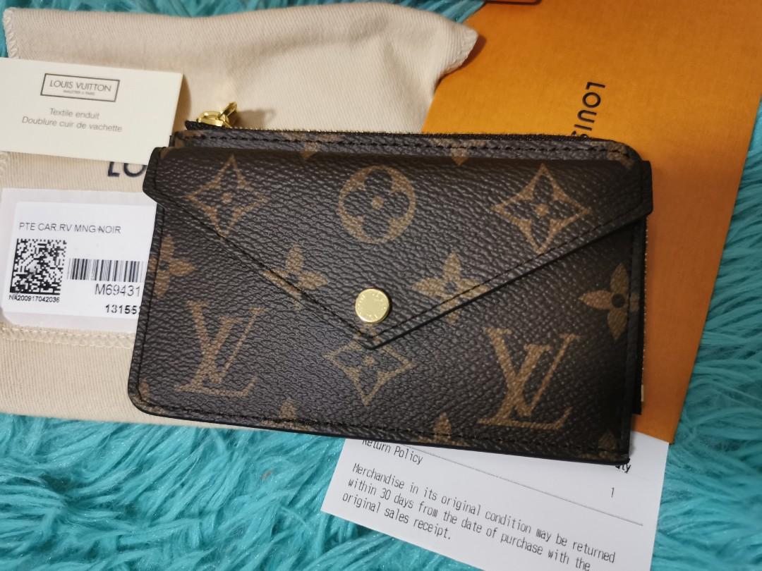 LOUIS VUITTON RECTO VERSO, COIN CARD HOLDER & FLAT CARD HOLDER REVIEW,  COMPARISON & WHAT FITS. 