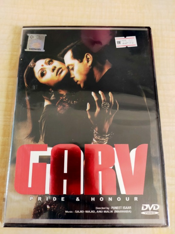 Bollywood Hindi Movie Garv Pride and Honour DVD Salman Khan Shilpa