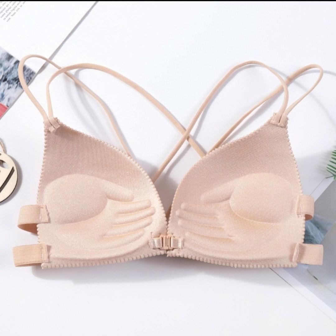 Korea healthy lacy sexy push up bra 32,34,36,38,40 white, nude
