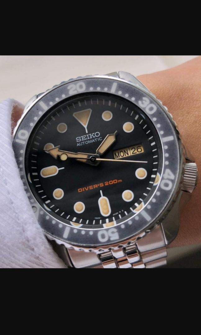 Seiko skx013 outlet bezel insert