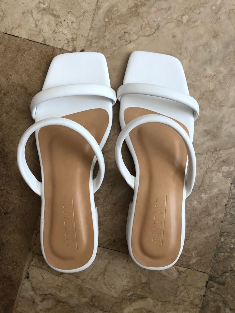 sandals white