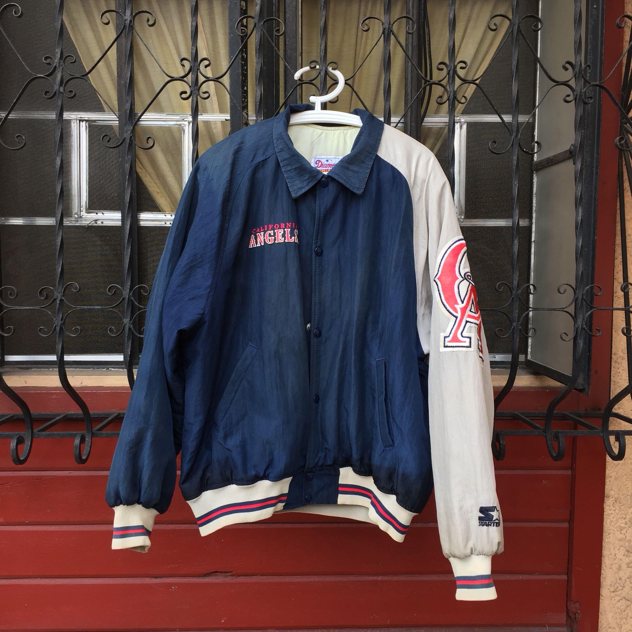 California Angels Starter Jacket Men S Fashion Coats Jackets And Outerwear On Carousell