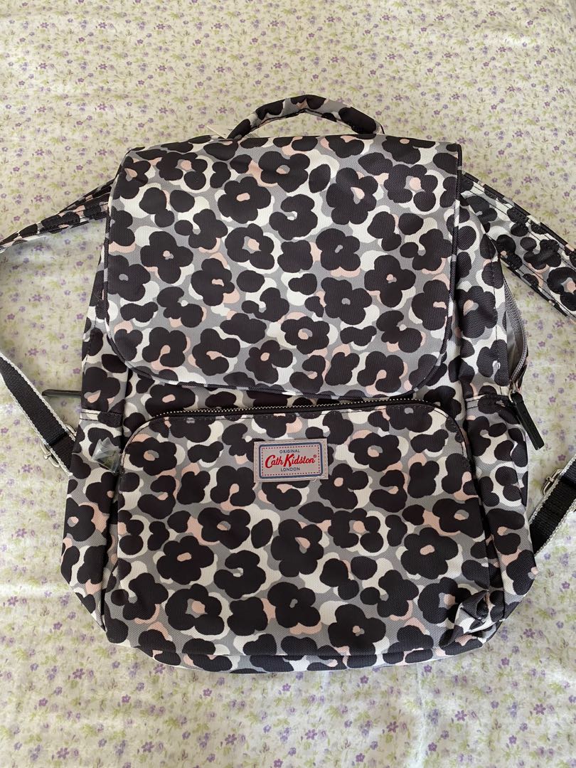Cath kidston leopard print backpack discount