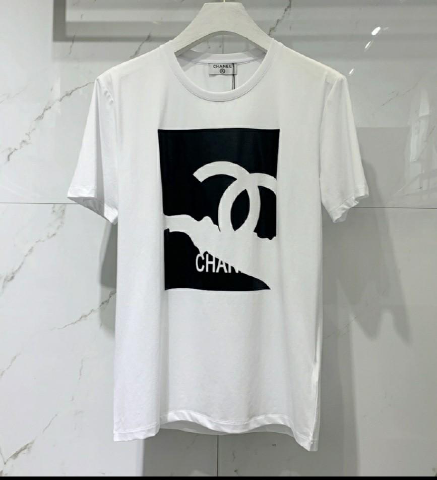 White TShirt Coco Chanel  SEVENLABNYC